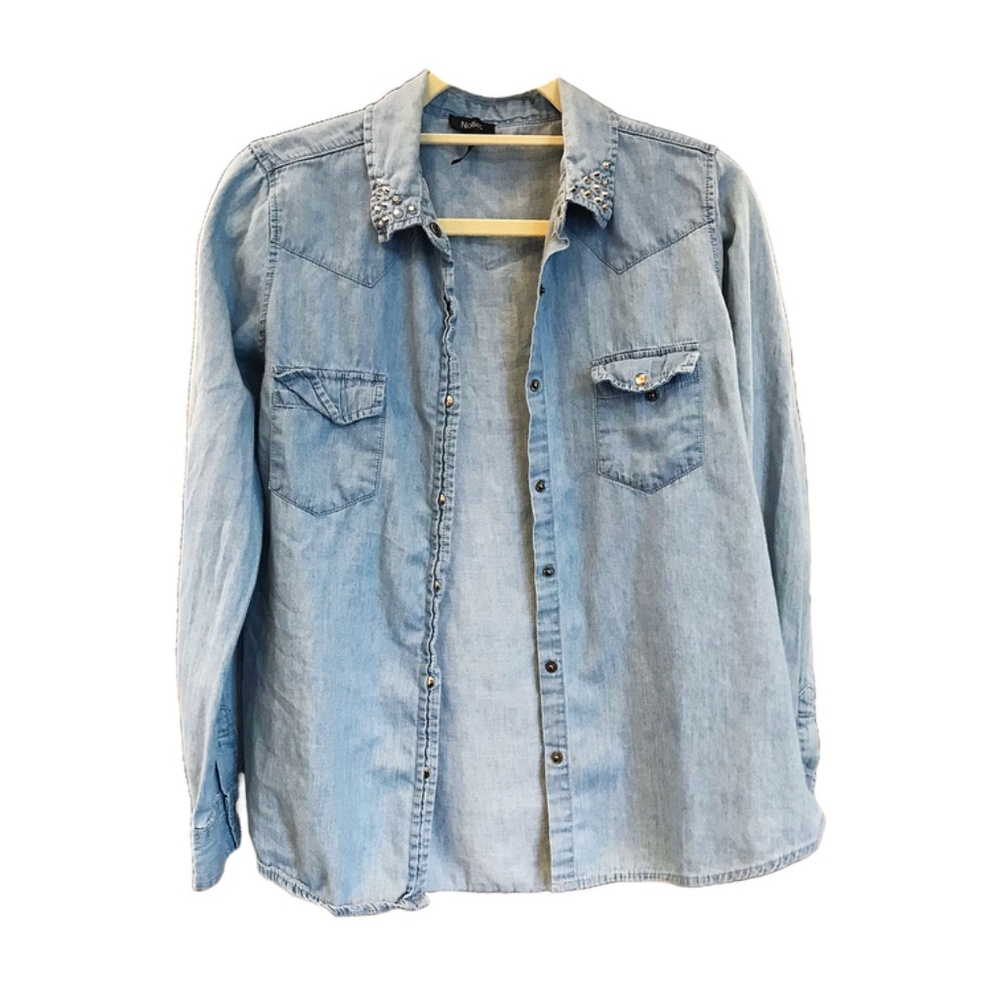 Pacsun Jean Button-Down Top